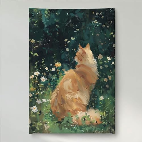 Diamond Painting Erwachsene Blume 5D DIY Diamant Painting Bilder für Kinder Anfänger, Runde Full Drill Katze, Mosaikherstellung Bastelset für Haus Wanddekoration Geschenke 30 x 40 cm PjY3119 X-Z Diamond Painting Erwachsene Blume 5D DIY Diamant Painting Bilder für Kinder Anfänger, Runde Full Drill Katze, Mosaikherstellung Bastelset für Haus Wanddekoration Geschenke 30 x 40 cm PjY3119 X-Z von YEYUMEOZ