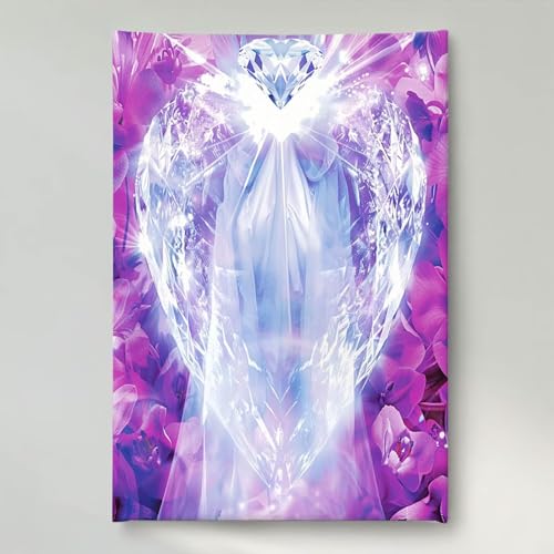 Diamond Painting Erwachsene Blume 5D DIY Diamant Painting Bilder für Kinder Anfänger, Runde Full Drill Kristall, Mosaikherstellung Bastelset für Haus Wanddekoration Geschenke 40 x 50 cm PjY619 5-W von YEYUMEOZ