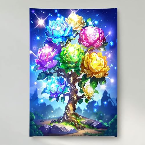 Diamond Painting Erwachsene Blume 5D DIY Diamant Painting Bilder für Kinder Anfänger, Runde Full Drill Leopard, Mosaikherstellung Bastelset für Haus Wanddekoration Geschenke 30 x 40 cm PjY6327 4-G Diamond Painting Erwachsene Blume 5D DIY Diamant Painting Bilder für Kinder Anfänger, Runde Full Drill Leopard, Mosaikherstellung Bastelset für Haus Wanddekoration Geschenke 30 x 40 cm PjY6327 4-G von YEYUMEOZ