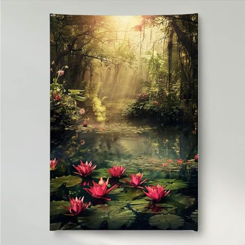 Diamond Painting Erwachsene Blumen 5D DIY Diamant Painting Bilder für Kinder Anfänger, Runde Full Drill Blume, Mosaikherstellung Bastelset für Haus Wanddekoration Geschenke 50 x 65 cm PjY2511 Z-0 von YEYUMEOZ