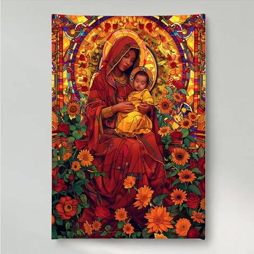 Diamond Painting Erwachsene Blumen 5D DIY Diamant Painting Bilder für Kinder Anfänger, Runde Full Drill Blume, Mosaikherstellung Bastelset für Haus Wanddekoration Geschenke 80x100cm PjY2093 5-3 von YEYUMEOZ