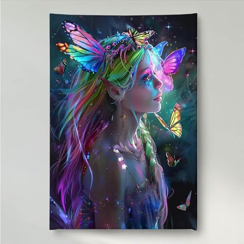 Diamond Painting Erwachsene FlüGel 5D DIY Diamant Painting Bilder für Kinder Anfänger, Runde Full Drill Frau, Mosaikherstellung Bastelset für Haus Wanddekoration Geschenke 30x40cm PjY2429 2-4 Diamond Painting Erwachsene FlüGel 5D DIY Diamant Painting Bilder für Kinder Anfänger, Runde Full Drill Frau, Mosaikherstellung Bastelset für Haus Wanddekoration Geschenke 30x40cm PjY2429 2-4 von YEYUMEOZ