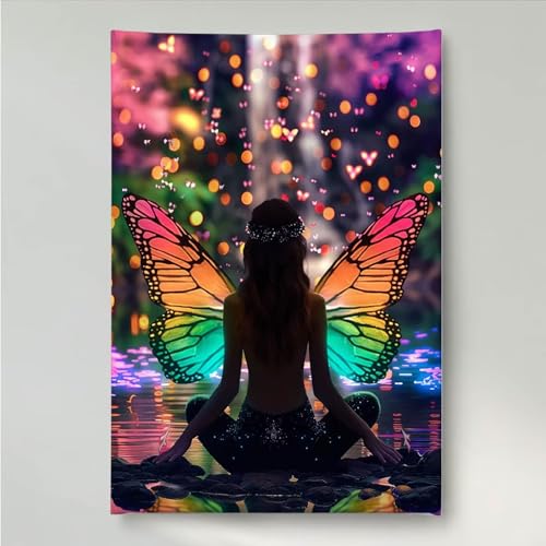 Diamond Painting Erwachsene Frau 5D DIY Diamant Painting Bilder für Kinder Anfänger, Runde Full Drill Schmetterling, Mosaikherstellung Bastelset für Hausration Geschenke 70 x 95 cm PjY3049 U-J Diamond Painting Erwachsene Frau 5D DIY Diamant Painting Bilder für Kinder Anfänger, Runde Full Drill Schmetterling, Mosaikherstellung Bastelset für Hausration Geschenke 70 x 95 cm PjY3049 U-J von YEYUMEOZ