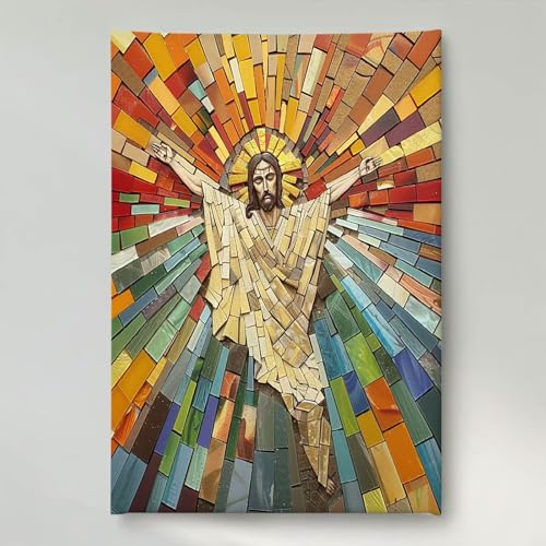 Diamond Painting Erwachsene Mann 5D DIY Diamant Painting Bilder für Kinder Anfänger, Runde Full Drill Abstrakt, Mosaikherstellung Bastelset für Haus Wanddekoration Geschenke 30x40cm PjY6455 F-9 von YEYUMEOZ