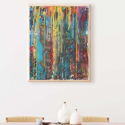 Landschaft Diamond Painting, Diamond Painting Erwachsene Katze Diamant Malerei DIY Runden Steine Kristall Kunst Bastelnset Erwachsene Anfänger Set, zur Zimmer Wanddeko, Geschenke 70x95cm PJY6 5-2 von YEYUMEOZ