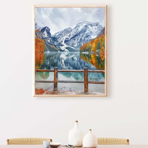 Ozean Diamond Painting, Diamond Painting Erwachsene Blau Diamant Malerei DIY Runden Steine Kristall Kunst Bastelnset Erwachsene Anfänger Set, zur Zimmer Wanddeko, Geschenke 100 x 135 cm PJY9 4-I von YEYUMEOZ