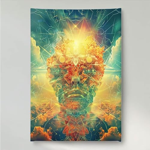 YEYUMEOZ Diamond Painting Abstrakt Himmel Diamant Painting Bilder Kit für Kinder Erwachsene, DIY Crystal Strass Stickerei Diamant Malerei Kit, Home Büro Wall Dekoration Wanddeko 70 x 95 cm PjY658 J-X von YEYUMEOZ