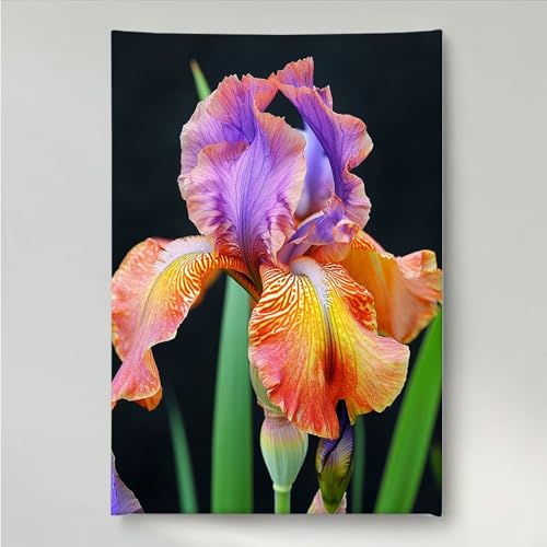 YEYUMEOZ Diamond Painting Blume Blumen Diamant Painting Bilder Kit für Kinder Erwachsene, DIY Crystal Strass Stickerei Diamant Malerei Kit, Home Büro Wall Dekoration Wanddeko 30x40cm PjY2564 Y-6 von YEYUMEOZ