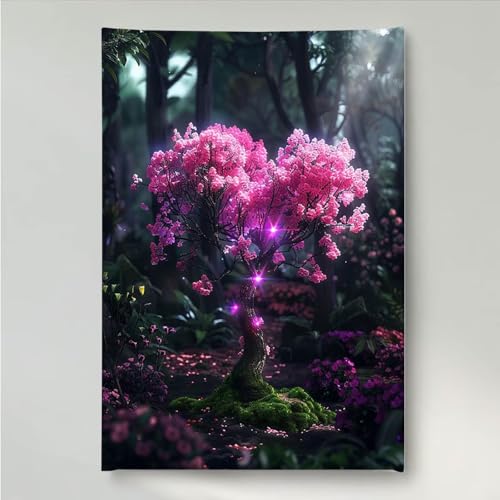 YEYUMEOZ Diamond Painting Blume Blumen Diamant Painting Bilder Kit für Kinder Erwachsene, DIY Crystal Strass Stickerei Diamant Malerei Kit, Home Büro Wall Dekoration Wanddeko 70x95cm PjY2494 5-4 von YEYUMEOZ