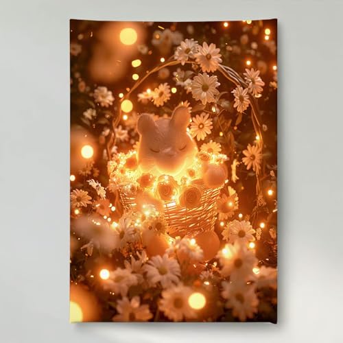 YEYUMEOZ Diamond Painting Blumen Blume Diamant Painting Bilder Kit für Kinder Erwachsene, DIY Crystal Strass Stickerei Diamant Malerei Kit, Home Büro Wall Dekoration Wanddeko 40 x 50 cm PjY6450 V-8 von YEYUMEOZ