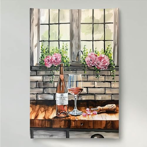 YEYUMEOZ Diamond Painting Blumen Blume Diamant Painting Bilder Kit für Kinder Erwachsene, DIY Crystal Strass Stickerei Diamant Malerei Kit, Home Büro Wall Dekoration Wanddeko 70x95cm PjY1982 4-I von YEYUMEOZ