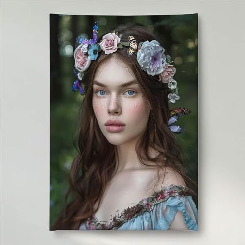 YEYUMEOZ Diamond Painting Erwachsene Blume 5D DIY Diamant Painting Bilder für Kinder Anfänger, Runde Full Drill Frau, Mosaikherstellung Bastelset für Haus Wanddekoration Geschenke 30x40cm PjY1771 Y-N YEYUMEOZ Diamond Painting Erwachsene Blume 5D DIY Diamant Painting Bilder für Kinder Anfänger, Runde Full Drill Frau, Mosaikherstellung Bastelset für Haus Wanddekoration Geschenke 30x40cm PjY1771 Y-N von YEYUMEOZ