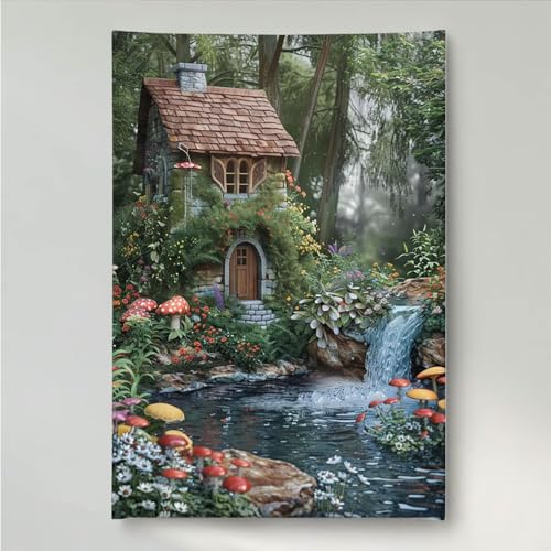 YEYUMEOZ Diamond Painting Erwachsene Pilz 5D DIY Diamant Painting Bilder für Kinder Anfänger, Runde Full Drill Haus, Mosaikherstellung Bastelset für Haus Wanddekoration Geschenke 40x50cm PjY6883 1-R YEYUMEOZ Diamond Painting Erwachsene Pilz 5D DIY Diamant Painting Bilder für Kinder Anfänger, Runde Full Drill Haus, Mosaikherstellung Bastelset für Haus Wanddekoration Geschenke 40x50cm PjY6883 1-R von YEYUMEOZ
