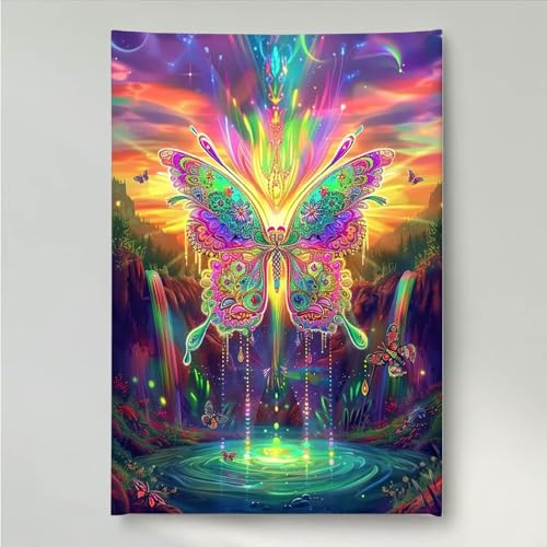 YEYUMEOZ Diamond Painting FlüGel Schmetterling Diamant Painting Bilder Kit für Kinder Erwachsene, DIY Crystal Strass Stickerei Diamant Malerei Kit, Home Büro Wall Dekoration 50 x 65 cm PjY1120 B-5 YEYUMEOZ Diamond Painting FlüGel Schmetterling Diamant Painting Bilder Kit für Kinder Erwachsene, DIY Crystal Strass Stickerei Diamant Malerei Kit, Home Büro Wall Dekoration 50 x 65 cm PjY1120 B-5 von YEYUMEOZ