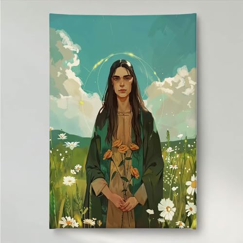 YEYUMEOZ Diamond Painting Frau Blume Diamant Painting Bilder Kit für Kinder Erwachsene, DIY Crystal Strass Stickerei Diamant Malerei Kit, Home Büro Wall Dekoration Wanddeko 60 x 80 cm PjY1938 K-U von YEYUMEOZ