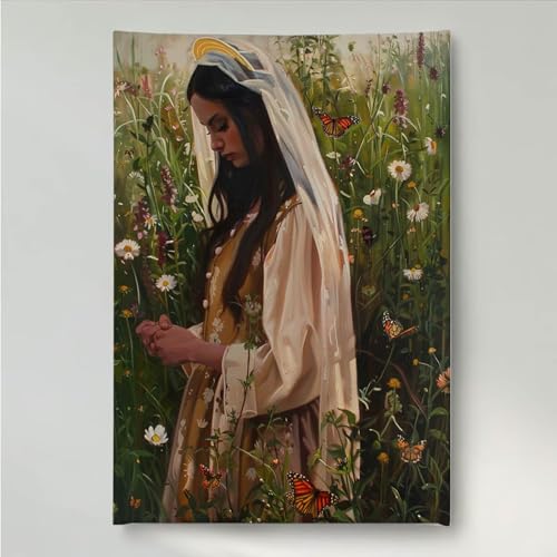 YEYUMEOZ Diamond Painting Frau Blume Diamant Painting Bilder Kit für Kinder Erwachsene, DIY Crystal Strass Stickerei Diamant Malerei Kit, Home Büro Wall Dekoration Wanddeko 70x95cm PjY2616 9-C von YEYUMEOZ