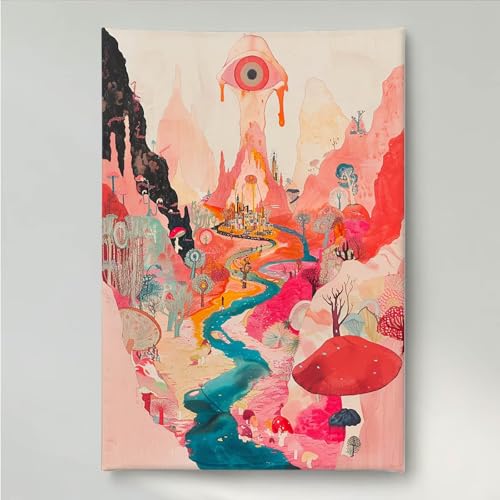 YEYUMEOZ Diamond Painting Landschaft Abstrakt Diamant Painting Bilder Kit für Kinder Erwachsene, DIY Crystal Strass Stickerei Diamant Malerei Kit, Home Büro Wall Dekoration 80 x 100cm PjY842 8-7 von YEYUMEOZ