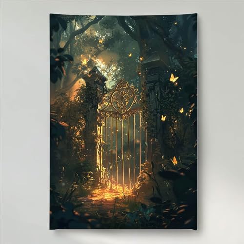 YEYUMEOZ Diamond Painting Schmetterling TüR Diamant Painting Bilder Kit für Kinder Erwachsene, DIY Crystal Strass Stickerei Diamant Malerei Kit, Home Büro Wall Dekoration 30 x 40 cm PjY1630 M-8 von YEYUMEOZ