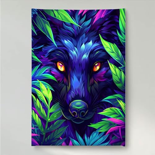 YEYUMEOZ Diamond Painting Tier BläTter Diamant Painting Bilder Kit für Kinder Erwachsene, DIY Crystal Strass Stickerei Diamant Malerei Kit, Home Büro Wall Dekoration Wanddeko 50x65cm PjY1224 I-U YEYUMEOZ Diamond Painting Tier BläTter Diamant Painting Bilder Kit für Kinder Erwachsene, DIY Crystal Strass Stickerei Diamant Malerei Kit, Home Büro Wall Dekoration Wanddeko 50x65cm PjY1224 I-U von YEYUMEOZ