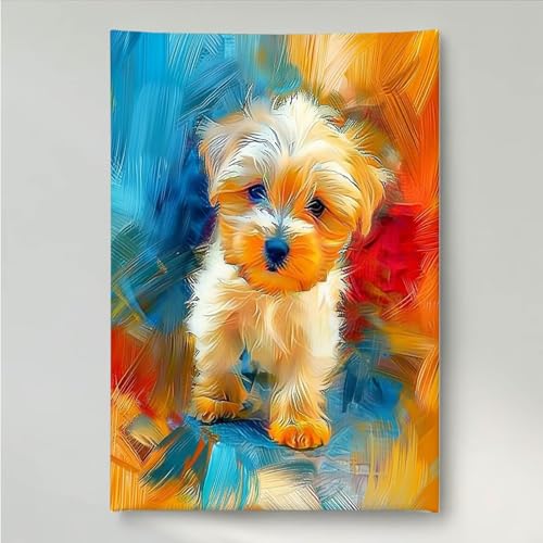 YEYUMEOZ Diamond Painting Tier Hund Diamant Painting Bilder Kit für Kinder Erwachsene, DIY Crystal Strass Stickerei Diamant Malerei Kit, Home Büro Wall Dekoration Wanddeko 30x40cm PjY6760 3-Z YEYUMEOZ Diamond Painting Tier Hund Diamant Painting Bilder Kit für Kinder Erwachsene, DIY Crystal Strass Stickerei Diamant Malerei Kit, Home Büro Wall Dekoration Wanddeko 30x40cm PjY6760 3-Z von YEYUMEOZ