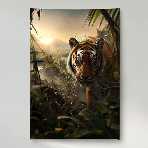 YEYUMEOZ Diamond Painting Tier Tiger Diamant Painting Bilder Kit für Kinder Erwachsene, DIY Crystal Strass Stickerei Diamant Malerei Kit, Home Büro Wall Dekoration Wanddeko 40 x 50 cm PjY6462 1-3 YEYUMEOZ Diamond Painting Tier Tiger Diamant Painting Bilder Kit für Kinder Erwachsene, DIY Crystal Strass Stickerei Diamant Malerei Kit, Home Büro Wall Dekoration Wanddeko 40 x 50 cm PjY6462 1-3 von YEYUMEOZ