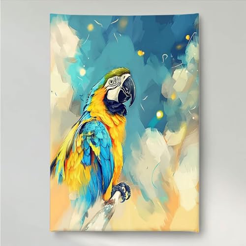 YEYUMEOZ Diamond Painting Tier Vogel Diamant Painting Bilder Kit für Kinder Erwachsene, DIY Crystal Strass Stickerei Diamant Malerei Kit, Home Büro Wall Dekoration Wanddeko 60x80cm PjY1822 4-K YEYUMEOZ Diamond Painting Tier Vogel Diamant Painting Bilder Kit für Kinder Erwachsene, DIY Crystal Strass Stickerei Diamant Malerei Kit, Home Büro Wall Dekoration Wanddeko 60x80cm PjY1822 4-K von YEYUMEOZ