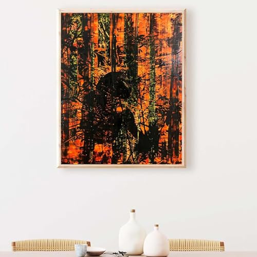 YEYUMEOZ Frau Diamond Painting, Diamond Painting Erwachsene Rot Diamant Malerei DIY Runden Steine Kristall Kunst Bastelnset Erwachsene Anfänger Set, zur Zimmer Wanddeko, Geschenke 90x120 cm PJY8 1-J von YEYUMEOZ