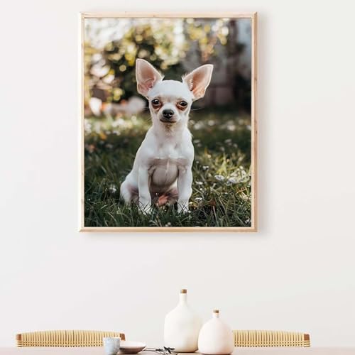 YEYUMEOZ Tier Diamond Painting, Diamond Painting Erwachsene Gelb Diamant Malerei DIY Runden Steine Kristall Kunst Bastelnset Erwachsene Anfänger Set, zur Zimmer Wanddeko, Geschenke 30x40CM PJY2 G-6 von YEYUMEOZ