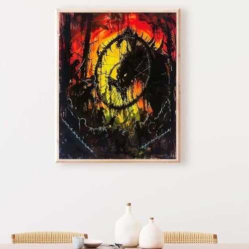 YEYUMEOZ Tier Diamond Painting, Diamond Painting Erwachsene Reh Diamant Malerei DIY Runden Steine Kristall Kunst Bastelnset Erwachsene Anfänger Set, zur Zimmer Wanddeko, Geschenke 70x95cm PJY6 K-8 von YEYUMEOZ