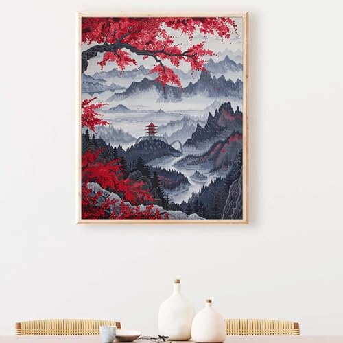 YEYUMEOZ Zen Diamond Painting, Diamond Painting Erwachsene Gelb Diamant Malerei DIY Runden Steine Kristall Kunst Bastelnset Erwachsene Anfänger Set, zur Zimmer Wanddeko, Geschenke 70x95cm PJY6 4-9 von YEYUMEOZ
