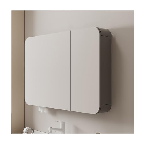 YFAURNDE Mutital Spiegelschrank,Hängeschrank Spiegelschrank fürs Bad, Hängeschrank badspiegel,Trennwand, Regal, wasserdicht, stilvoll, bietet Platz für Toilettenartikel und Medikamente(60cm/23.6in) YFAURNDE Mutital Spiegelschrank,Hängeschrank Spiegelschrank fürs Bad, Hängeschrank badspiegel,Trennwand, Regal, wasserdicht, stilvoll, bietet Platz für Toilettenartikel und Medikamente(60cm/23.6in) von YFAURNDE