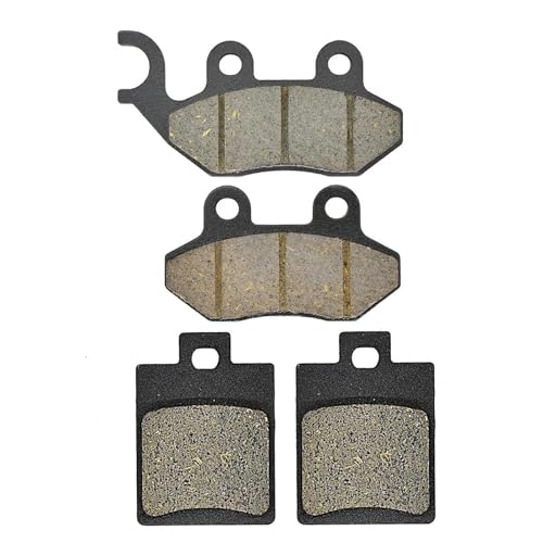 YFBH Bremsbeläge Motorradzubehör Vordere Und Hintere Bremsbeläge Für Peugeot Tweet 125 RS 150 Evo 2010 2011 2012 2013 2014 2015 2016(Vorne und hinten) von YFBH