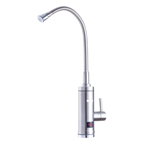 Edelstahl Instant Hot Faucet Durchlauferhitzer Küche Hot Tap Durchlauferhitzer 3000 W Digitalanzeige Schnell Sicher von YFDGD