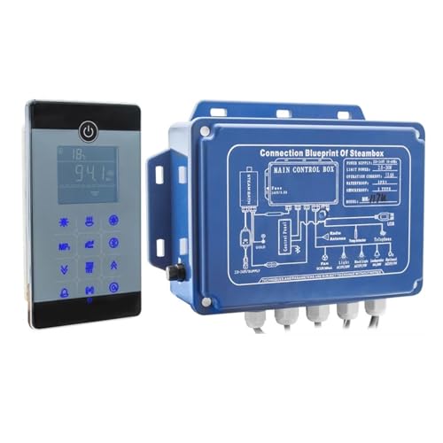 IPX5 Wasserdichter, An Der Wand Montierter Bluetooth-Nassdampfbad-Sauna-Whirlpool-Generator 2,8 KW Mit Duschsteuerung IPX5 Wasserdichter, An Der Wand Montierter Bluetooth-Nassdampfbad-Sauna-Whirlpool-Generator 2,8 KW Mit Duschsteuerung von YFDGD