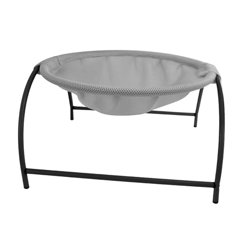 Katze Hängematte Fenster Katzenbett, Haustier-Hängemattenbett, Katzenschlafbett, Atmungsaktiv, Kühlendes Kinderbett, Sofa, Haustier-Hängemattenbett(Gray) von YFDGD