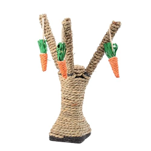 Katze Kätzchen Baum Scratcher Kratzbäume Haustier Tier Klettergerüst Baum Mit Karotten Spielen Lustige Spielzeuge von YFDGD