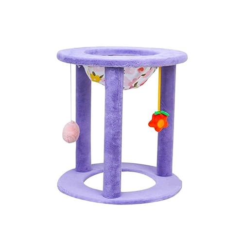 Katze Klettergerüst Katze Baum Haus Kratzbaum for Katzen Krallen Schleifen Katzen Scratcher Mit Wolle Ball Haustier Spielzeug Pet Liefert von YFDGD