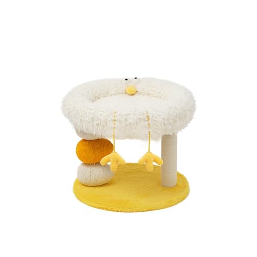 Katze Kratzbäume Haustier Klettergerüst Mit Fleece Bett Nest Winter Warme Katzen Nette Huhn Form Multifunktionale Haus Katze Kratzbäume Haustier Klettergerüst Mit Fleece Bett Nest Winter Warme Katzen Nette Huhn Form Multifunktionale Haus von YFDGD