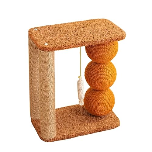 Katze Scratcher Katze Klettergerüst Spielzeug Kratzbaum for Katzen Katzen Baum Turm Condo Möbel Sofa Schutz(Coffee) von YFDGD