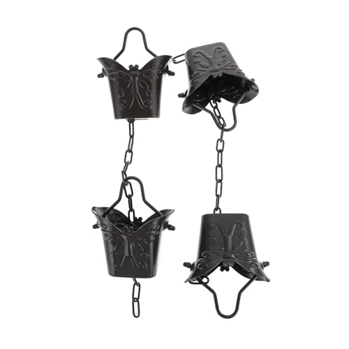 Regenkette, Dachrinnenketten, Fänger, Dekoratives Glockenspiel, For Glocken, Wind, Regenwasserbecher, Waschbecken, Einzigartiger Fallrohr, Dachrinnen, Hängender Auslauf Dekorativer Garten(Butterfly) Regenkette, Dachrinnenketten, Fänger, Dekoratives Glockenspiel, For Glocken, Wind, Regenwasserbecher, Waschbecken, Einzigartiger Fallrohr, Dachrinnen, Hängender Auslauf Dekorativer Garten(Butterfly) von YFDGD