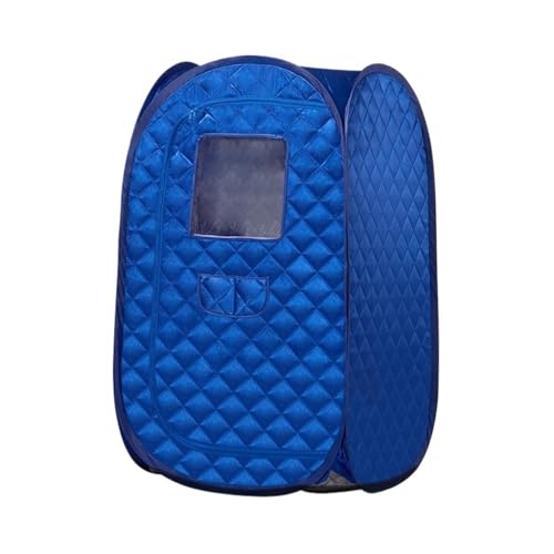 Tragbares Saunazelt, Faltbar, Ganzkörper-Spa For Eine Person, For Detox-Therapie Ohne Dampfgarer(Blue) von YFDGD