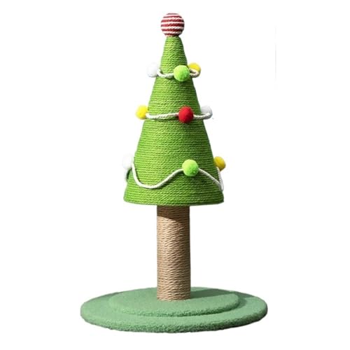 Weihnachten Baum Katze Kriechen Katze Scratcher Bord Bett Klettergerüst Baum Klettern Spielzeug for Katzen Haus Krallen Pflege Haustier Kratzen(M) von YFDGD