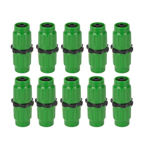 YFDGD 4/10-teiliges Erweiterbares Gartenschlauch-Reparaturset, Multifunktions-Fitting-Reparatur-Schlauchanschluss, Gartenbewässerungsschlauch-Adapter, Extender-Set(10pcs) von YFDGD