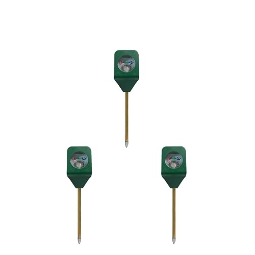 YFDGD Feuchtemessgerät 1-5 stücke Mini Boden Feuchtigkeit Sensor Meter Tragbaren Detektor Metall Sonde Gartenpflanze Blume Wasser Analysator Test Hygrometer Werkzeug(3 pcs) von YFDGD
