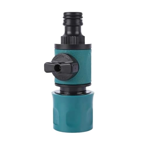 YFDGD Gartenschlauch Inline-Wasserhahn Absperrventil Fitting Bewässerung Bewässerung Schnellverbinder Mit Ventil Garten Gadget von YFDGD