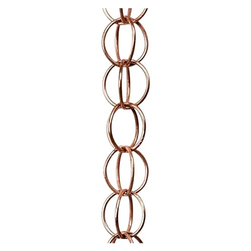 YFDGD Hängendes Windspiel, Schöner Metall-Schmetterling, Runder Ring, Windspiel, Rostfrei, Windglocke, Stahlblätter, Regenkette for Den Garten Dekorativer Garten(D) von YFDGD