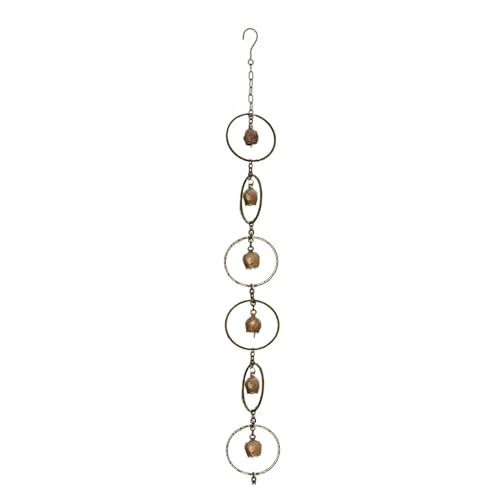 YFDGD Metall-Regenwasser-Entwässerungskette, Multifunktionale Regenwasserkette, Dekorative Fallrohr-Regenkette for Veranda Und Terrasse Dekorativer Garten(Wind Chime) von YFDGD