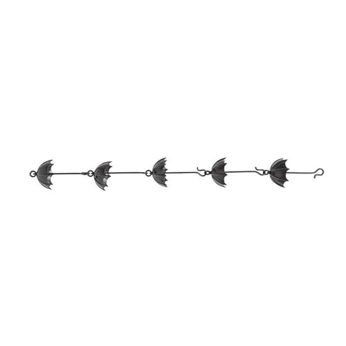 YFDGD Regenglocken, Dachrinnenadapter, Kupferbecher, Sonnenraumdekoration, Metall-Regenrinnenkette, Regenwasserumlenker Dekorativer Garten(Style 3) von YFDGD