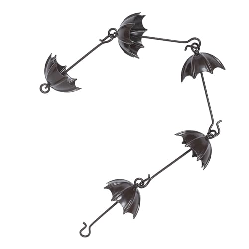 YFDGD Regenschirm, Sonnenraum, Dekor, Regenkette, Dachrinnenrekorder, Dekorativer Abfluss, Aluminiumlegierung Dekorativer Garten(A100X10.5cm) von YFDGD