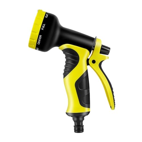 YFDGD Schlauchspritzpistole 10 Muster Einstellbare Düse Auto Wasser Spritzpistole Auto Waschen Schlauch Garten Spray Hochdruck Pistole Sprinkler Düse Wasser Pistole YFDGD Schlauchspritzpistole 10 Muster Einstellbare Düse Auto Wasser Spritzpistole Auto Waschen Schlauch Garten Spray Hochdruck Pistole Sprinkler Düse Wasser Pistole von YFDGD